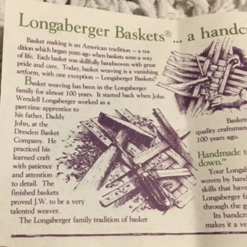 Longaberger medium berry